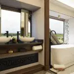 Ensuite bathroom.