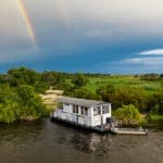 Casa flotante Okavango Spirit.