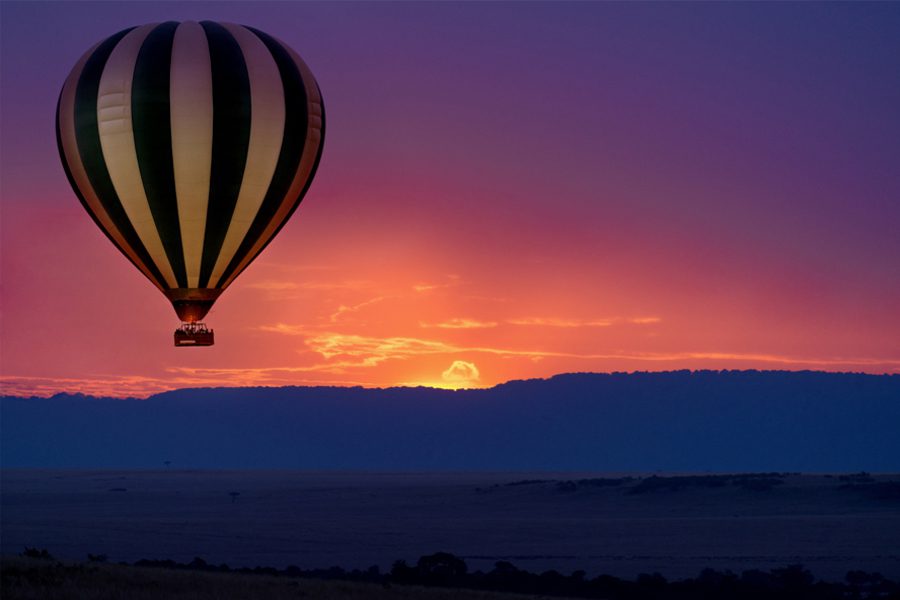Hot air balloon safari over Lake Elementaita, Great Rift Valley | Kenya | Go2Africa 