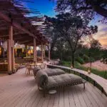 View from the main deck at Saseka.