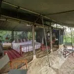 Classic safari tent.