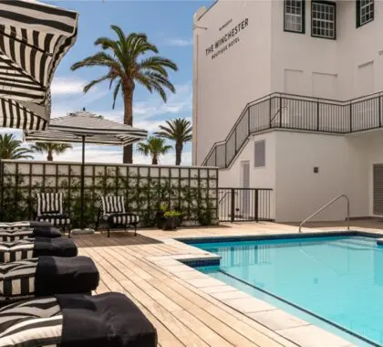 La piscina del Winchester Boutique Hotel. 