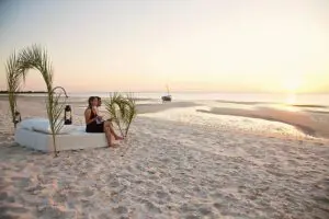 Unas vacaciones en Bazaruto son para relajarse en el entorno más idílico.