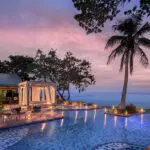 Bumi Hills swimming pool view.