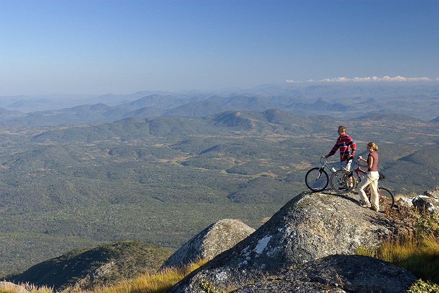 Cycling and hiking are popular pastimes in Nyika National Park.  