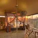 View from your room in Roho ya Selous.