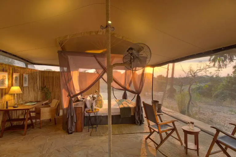 View from your room in Roho ya Selous.