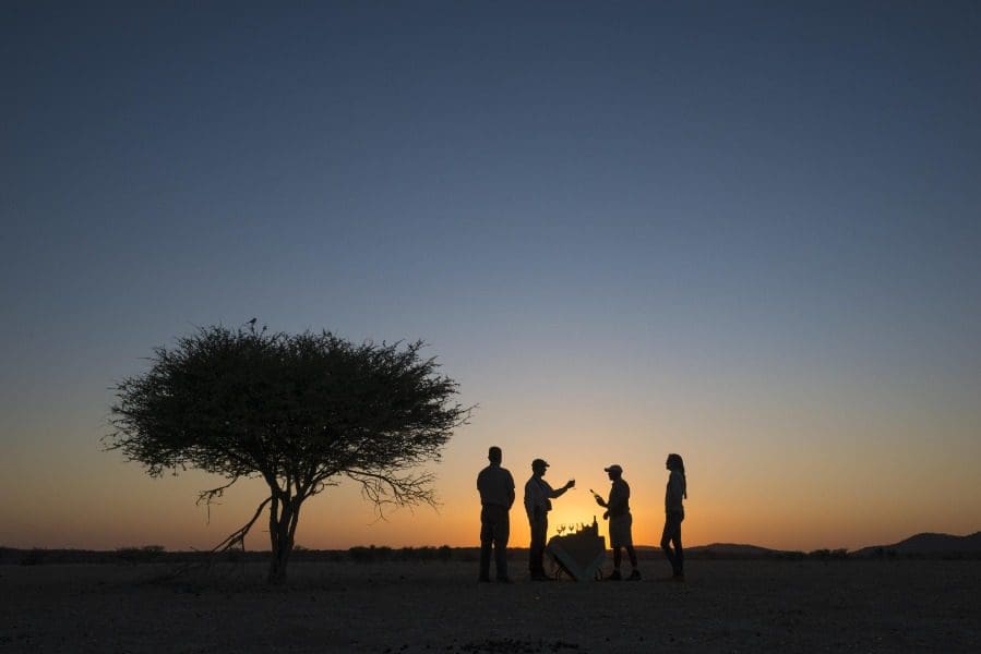 Sundowners at Ongava Game Reserve in Namibia | Go2Africa