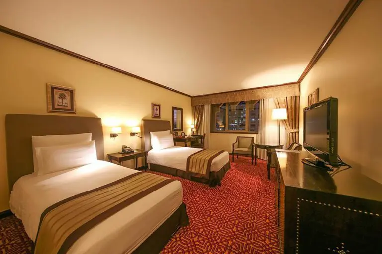 Serena Hotel interior.