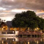 Exterior of Simbavati Waterside.