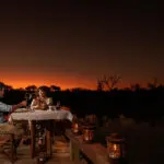 Dine under the stars.