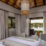 Luxury Suite overlooking the seasonal river.