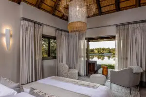Luxury Suite overlooking the seasonal river.