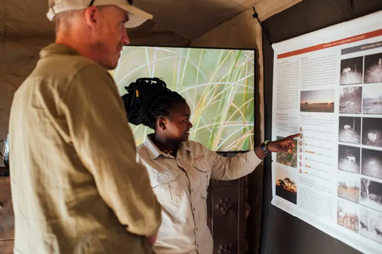 Guidance on placing the camera trap.