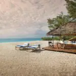 Las playas de arena fina y el relax atraen al Mnemba Island Lodge. 