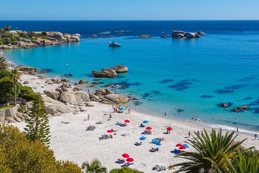 Camps Bay beach in Cape Town, South Africa | Go2Africa