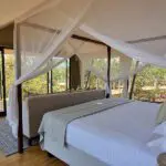 Cama con vistas.