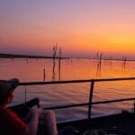 Explore el paisaje natural del lago Kariba.
