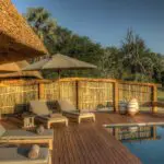 Camp Okavango swimming pool.