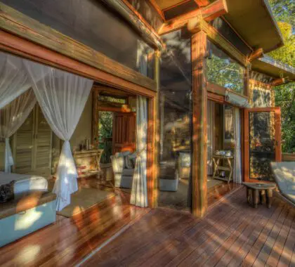 Camp Okavango suites.