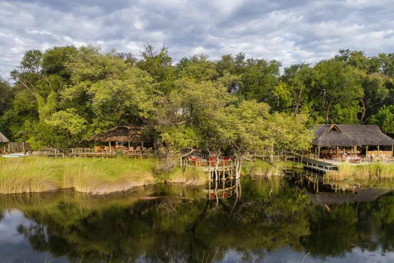 Camp Xakanaxa exterior.