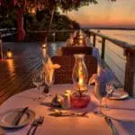 Cena al atardecer para dos | Chobe Game Lodge