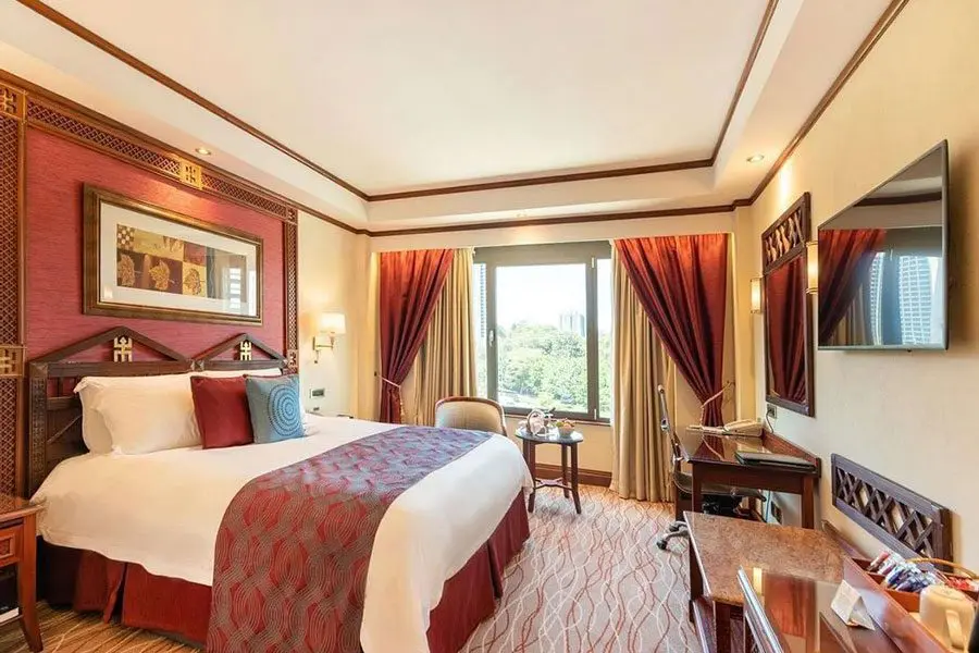 Kigali Serena Hotel Deluxe Room interior.