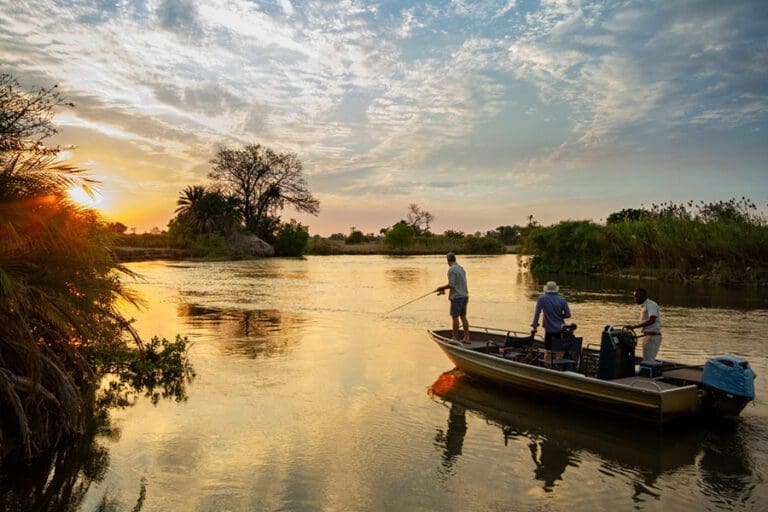 Catch-and-release fishing (in season).