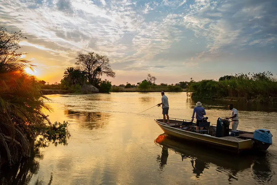 Catch-and-release fishing (in season).