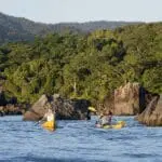 Pruebe a navegar en kayak de mar. 