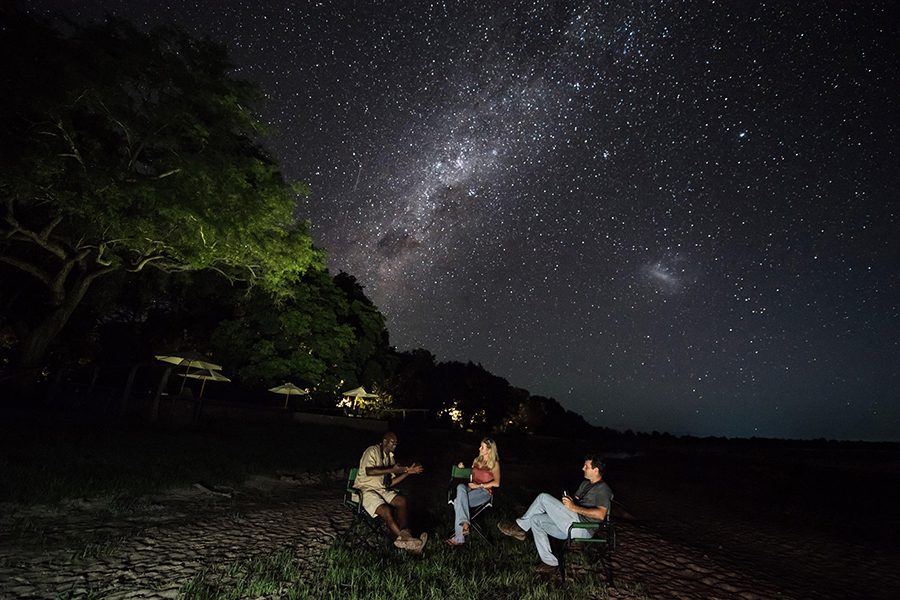 Stargazing is something special in the bush
