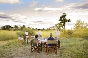 A private bush breakfast enjoyed on the plains Kafue | Ila Safari Lodge
