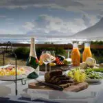 Desayuno con vistas.