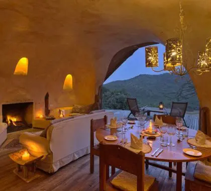 Expect fine dining. 