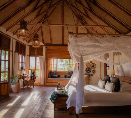 Kyambura Gorge Lodge suite