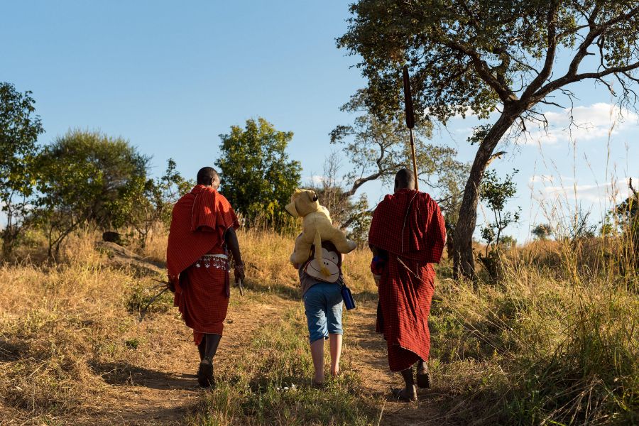 Guided walks with the Masaai.