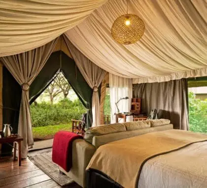 Beautiful spacious tented suites | Lemala Ngorongoro Camp