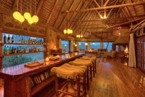 Enjoy a refreshing drink after a day of exciting safari activities. 