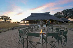 camp-hwange-morning-campfire