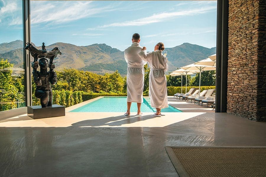 Lunas de miel románticas en Franschhoek, Tierras del Vino del Cabo | Go2Africa