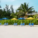 Spend the day lounging poolside at Acajou Beach Resort.