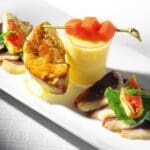 Food is a scrumptious affair. 