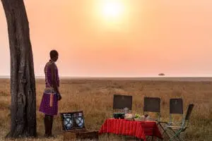 Masai Mara sundowners
