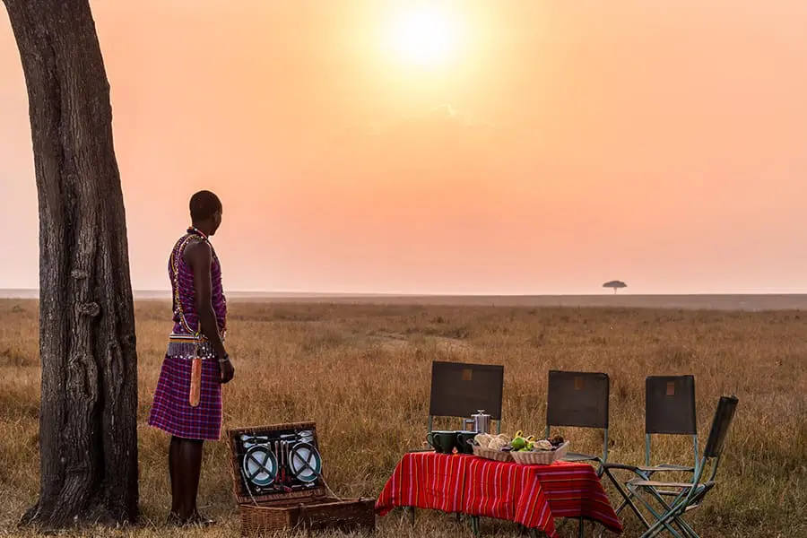 Masai Mara sundowners