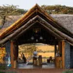 Entrada al campamento de Naboisho.