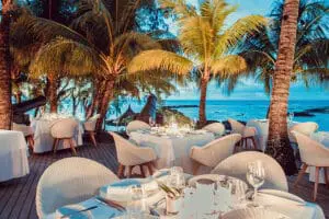 Evenings in Mauritius.