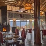 Cenar en el Nkuringo Bwindi Gorilla Lodge