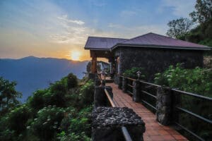 Vista del amanecer