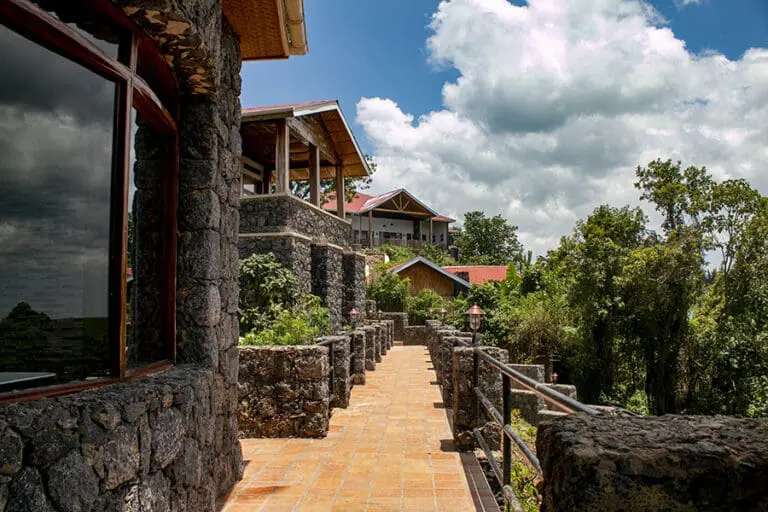 Lodge walkways 