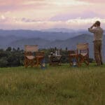 Puesta de sol en el Nkuringo Bwindi Gorilla Lodge